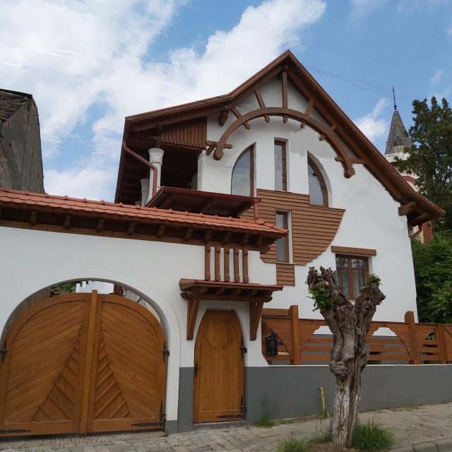 Façade de la rue
